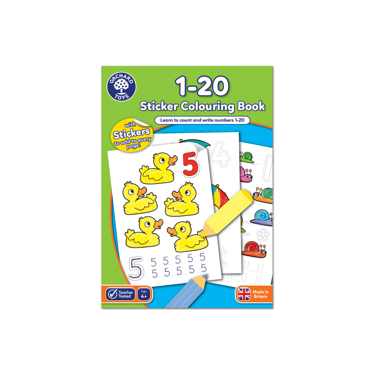 1-20 - Colouring Activity Book