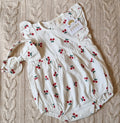 Cherry Print Romper & Headband Set – Aurora Royal