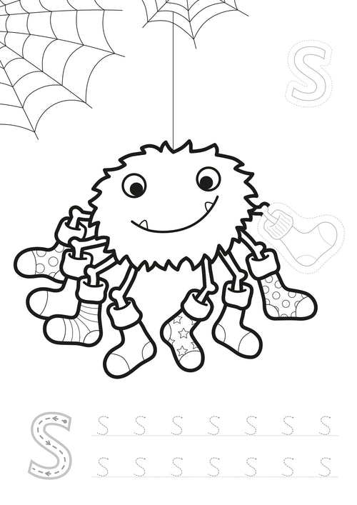 ABC - Colouring Activity Book