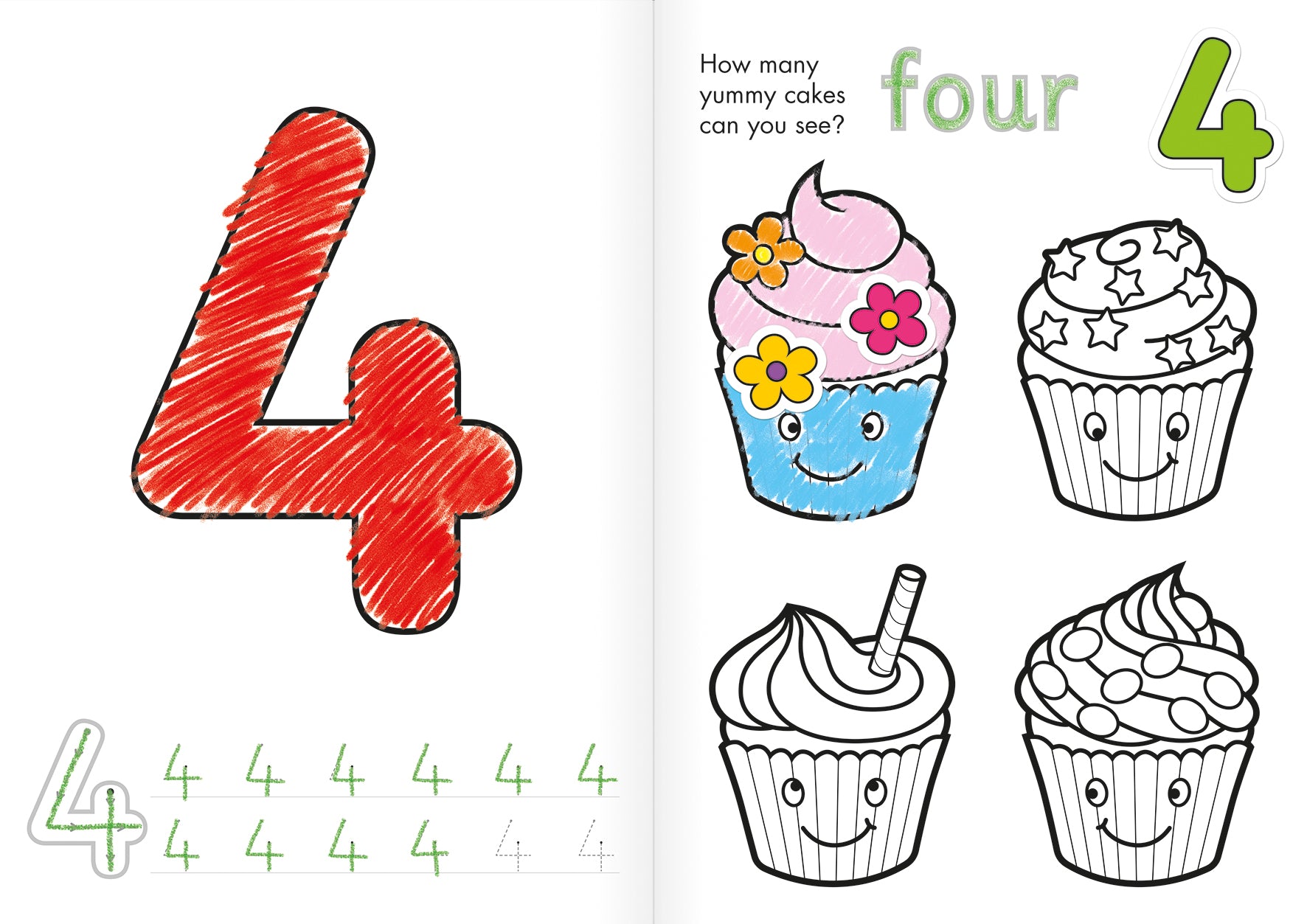 Number - Colouring Activity Book