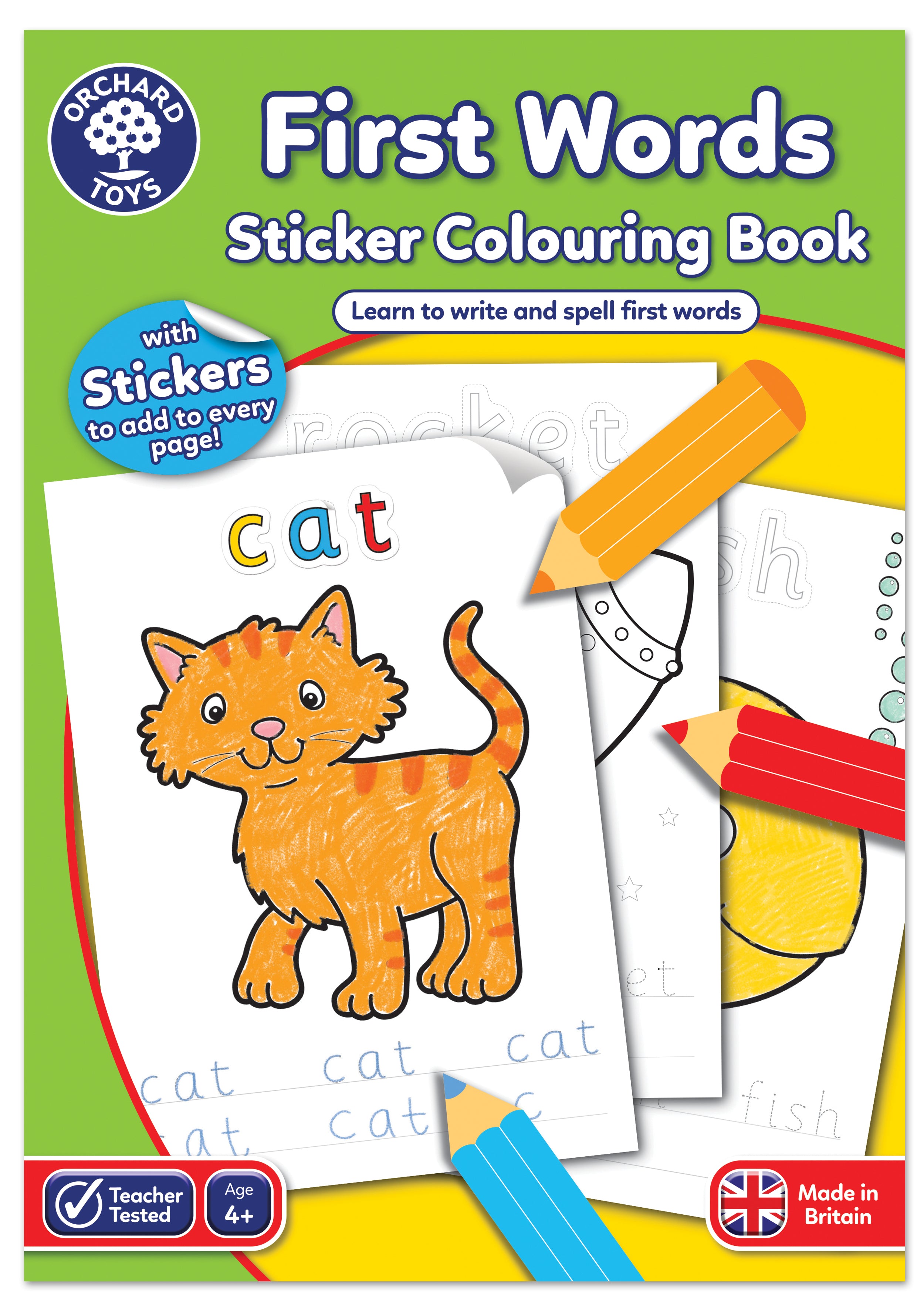 First Words - Colouring Activity Book