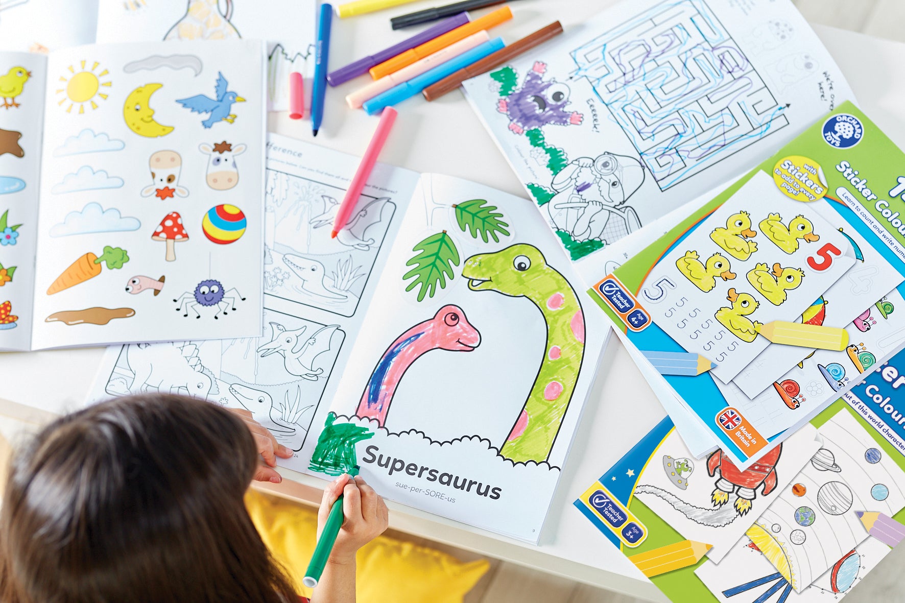 1-20 - Colouring Activity Book