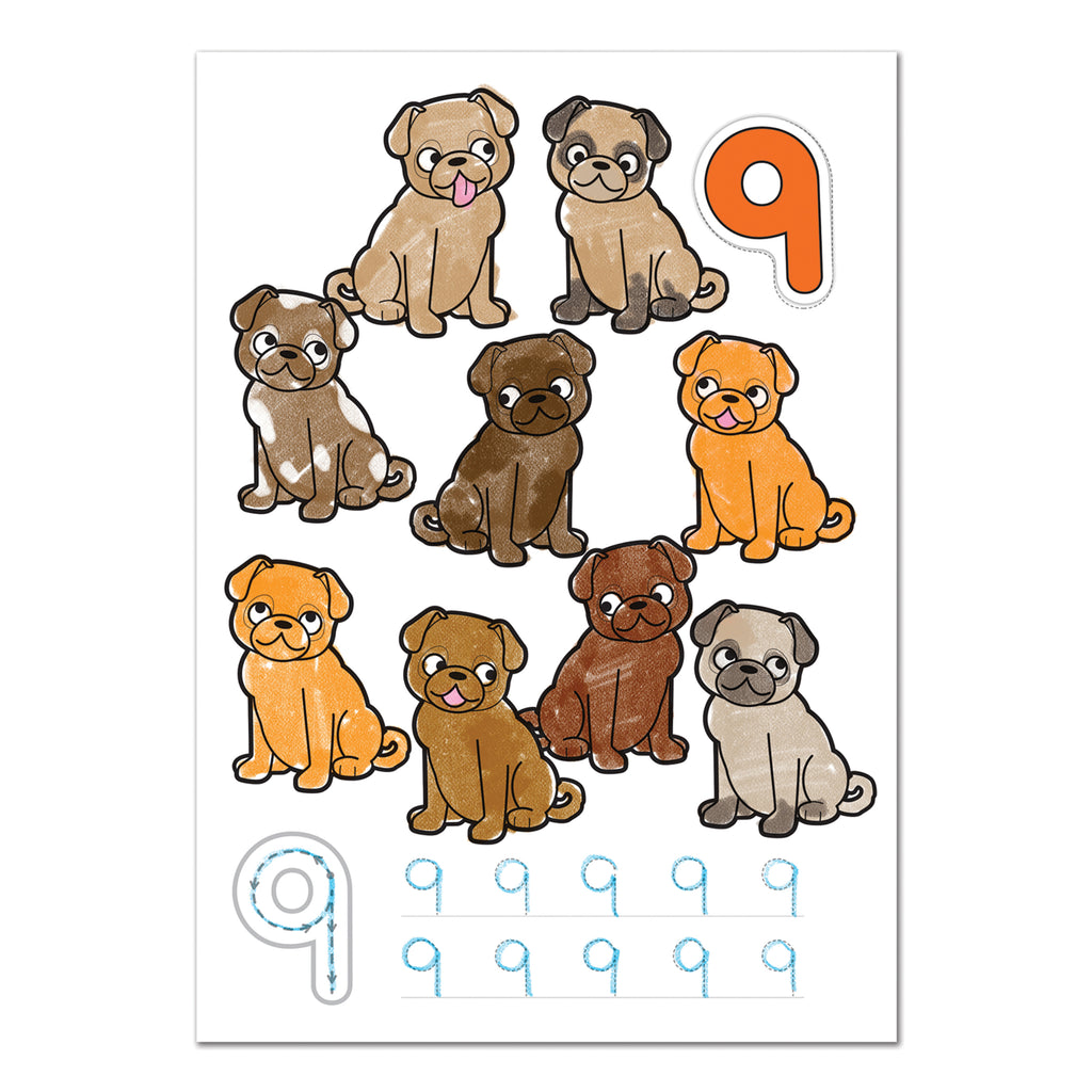 1-20 - Colouring Activity Book