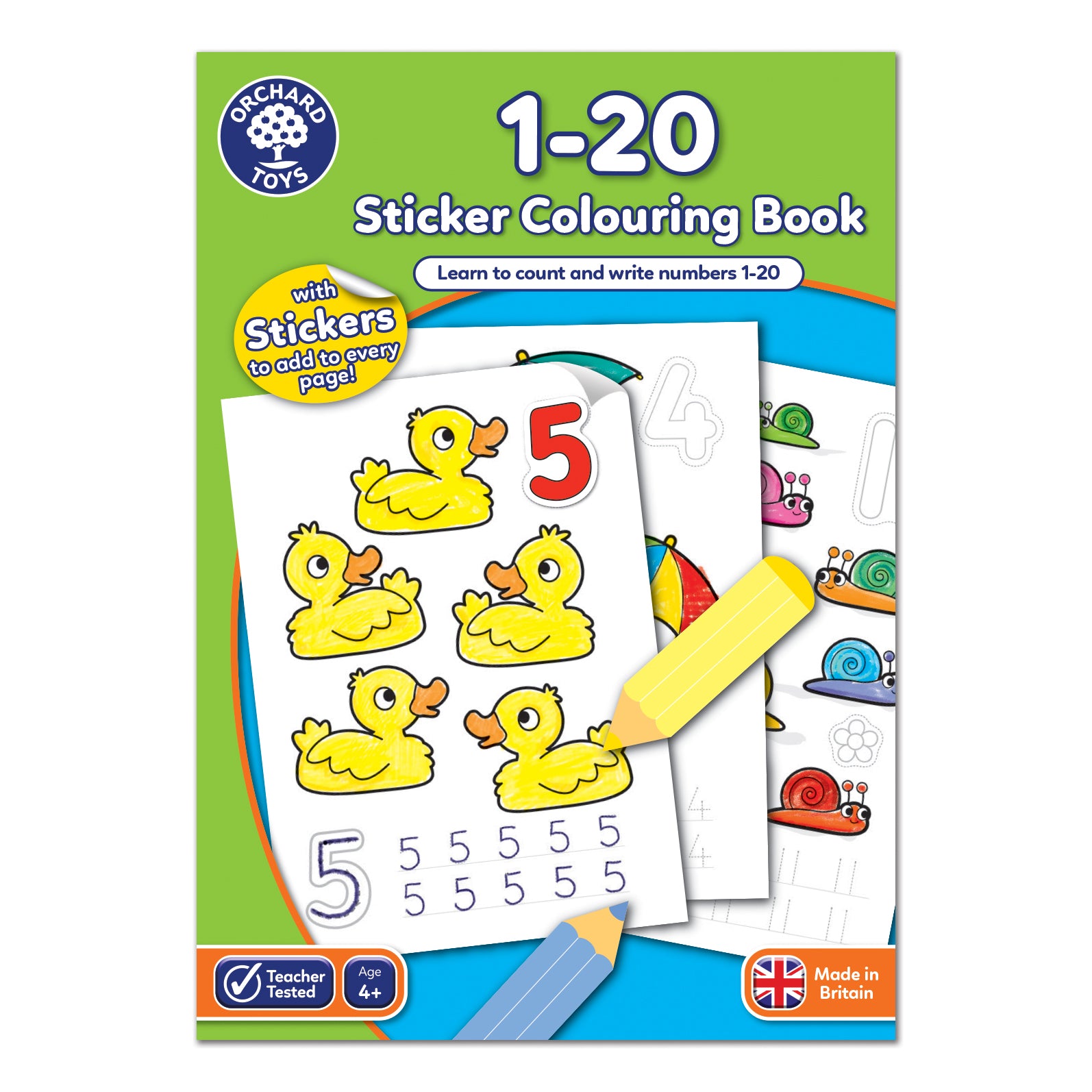 1-20 - Colouring Activity Book