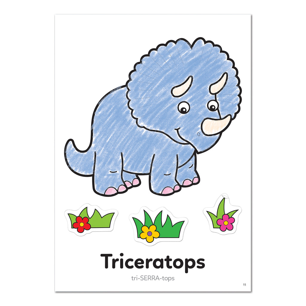 Dinosaur - Colouring Activity Book