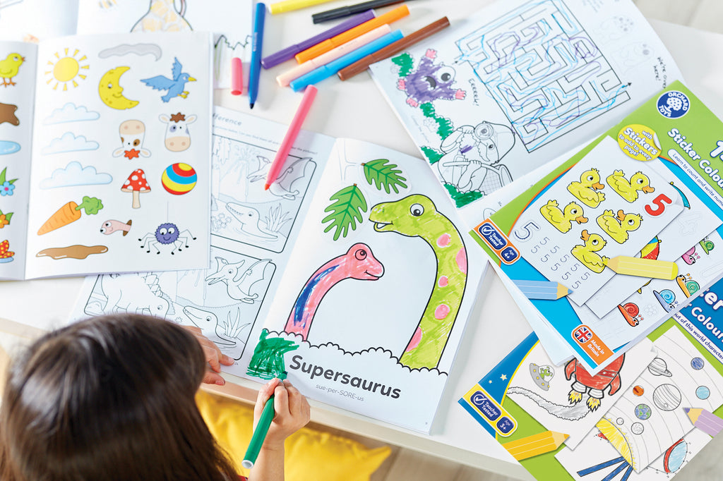 Dinosaur - Colouring Activity Book