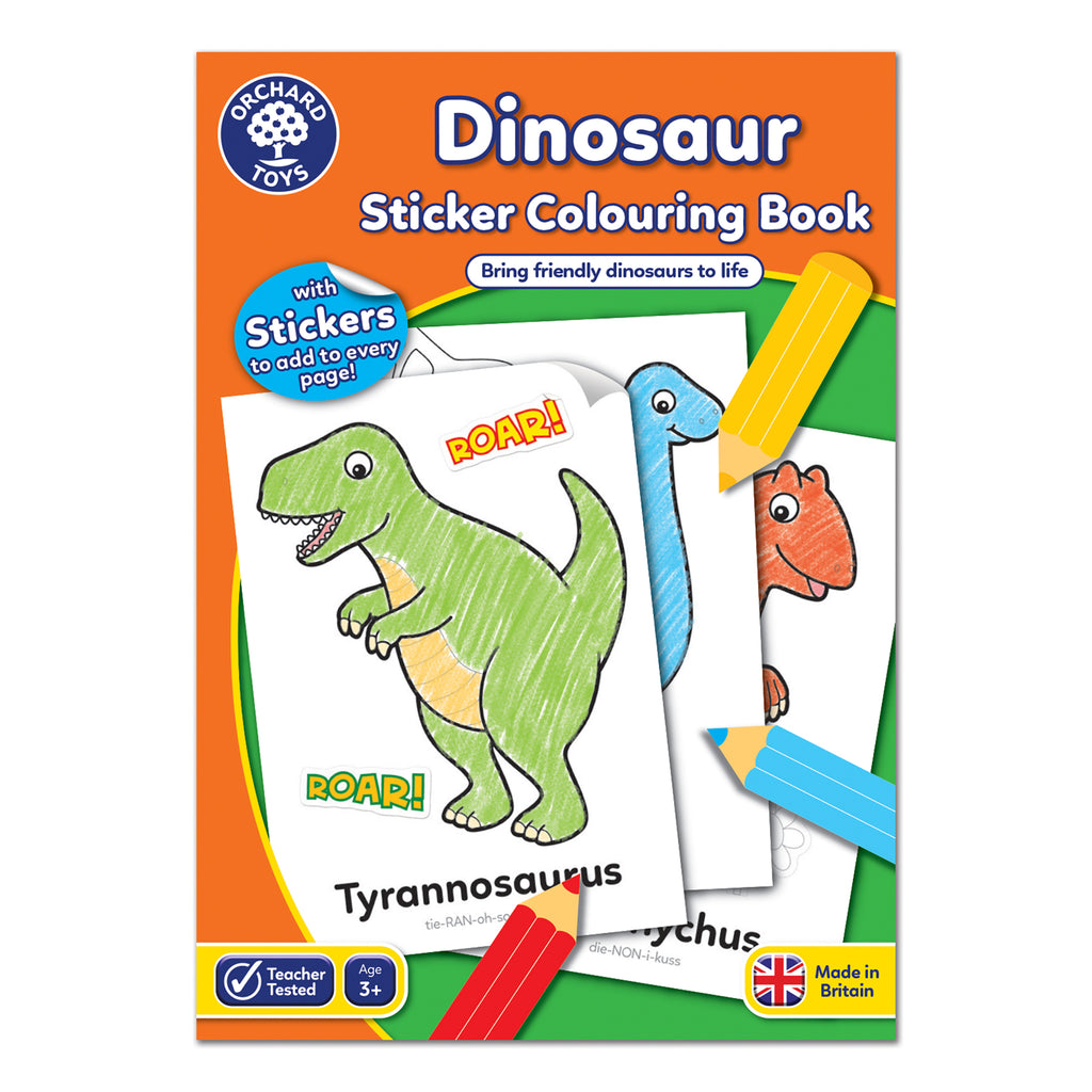 Dinosaur - Colouring Activity Book