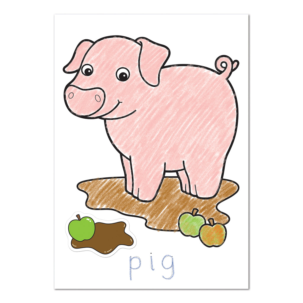 Farmyard - Colouring Activity Book