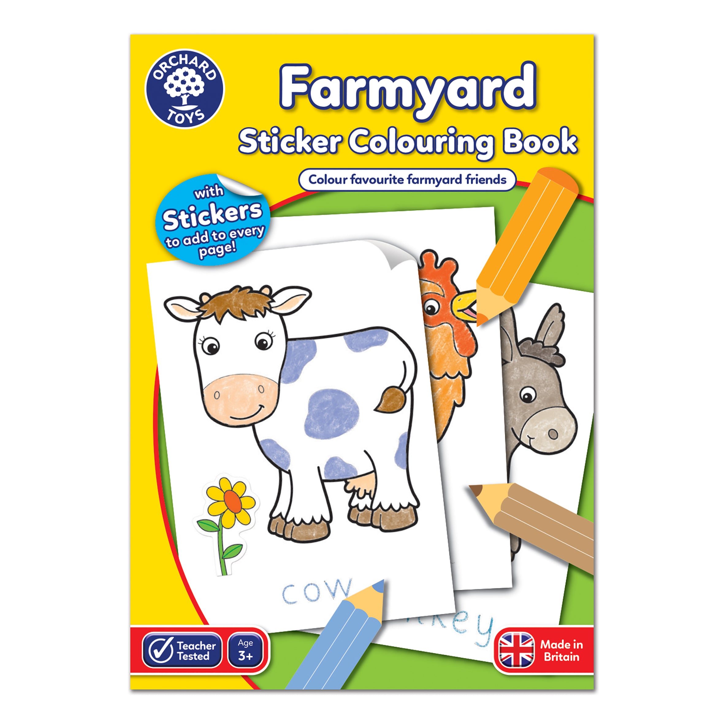 Farmyard - Colouring Activity Book