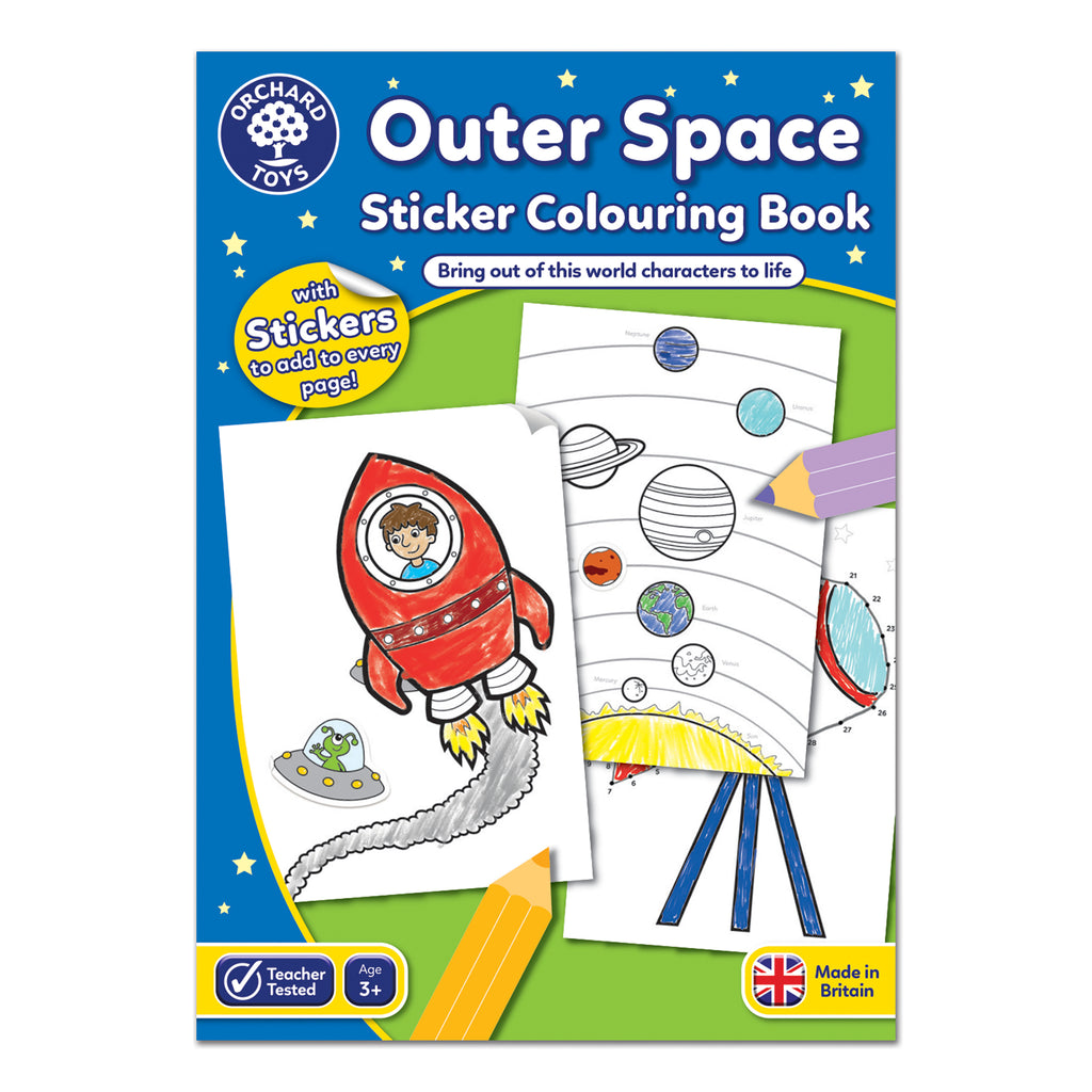 Outer Space - Colouring Activity Book