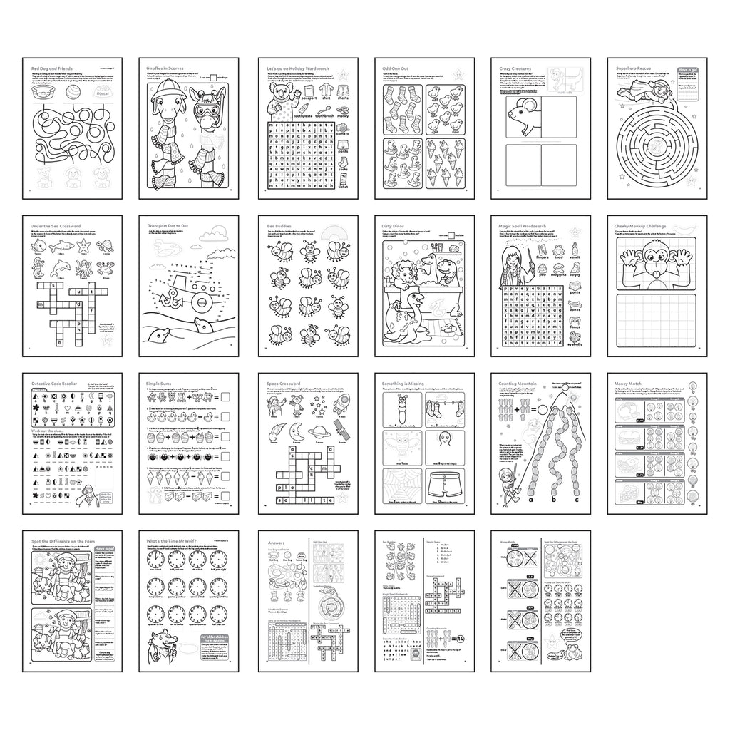 More Things To Do - Colouring Activity Book