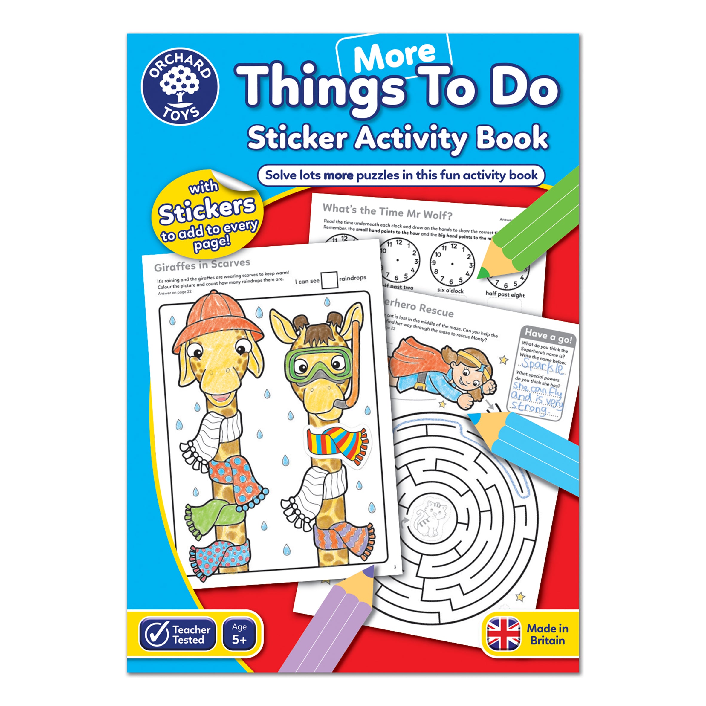 More Things To Do - Colouring Activity Book