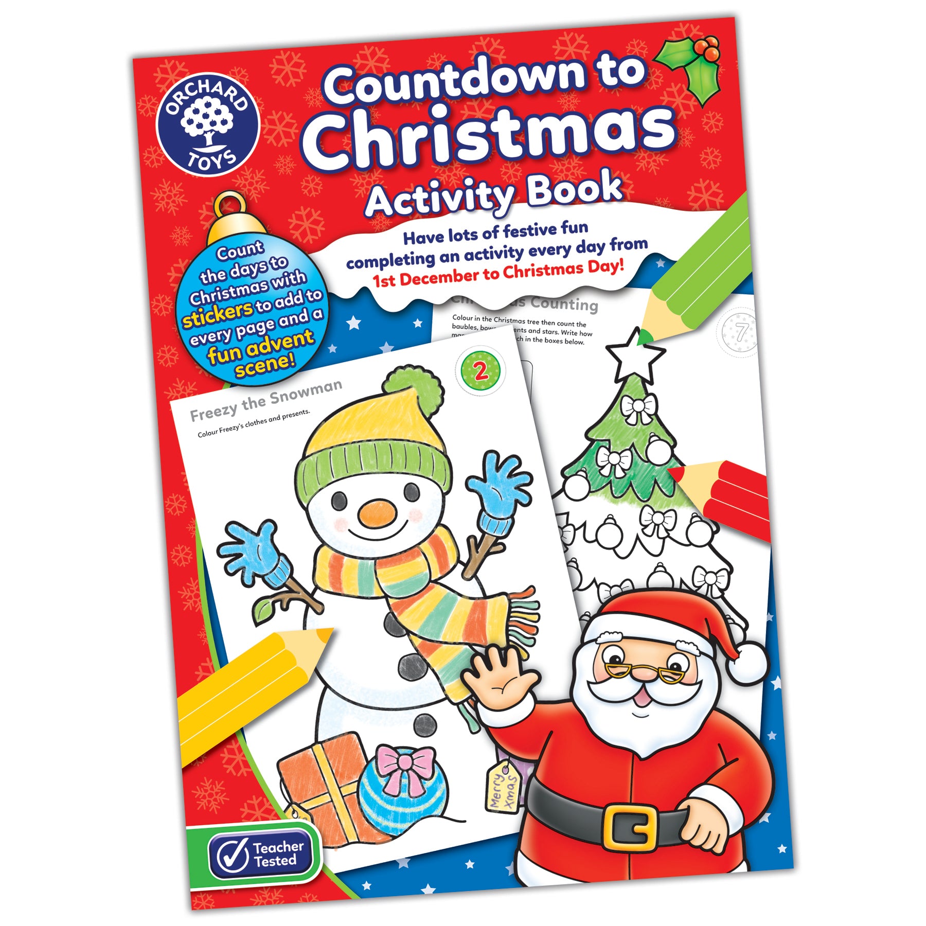 Countdown to Christmas - Colouring Activity Book