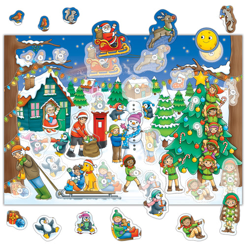 Countdown to Christmas - Colouring Activity Book