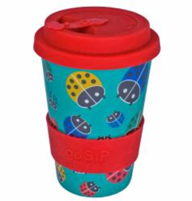 Ladybirds GoSip Rice Husk Travel Cup