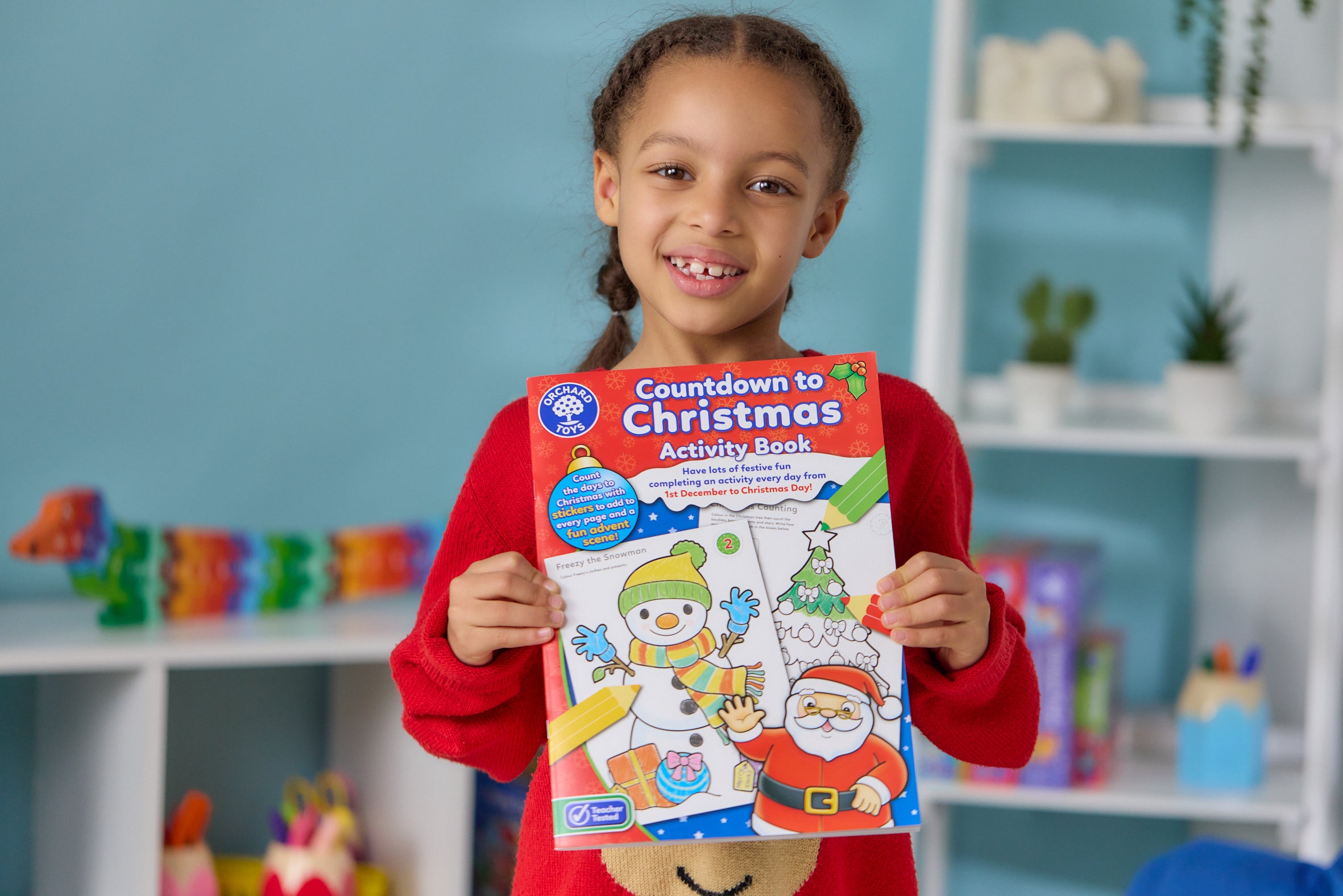 Countdown to Christmas - Colouring Activity Book