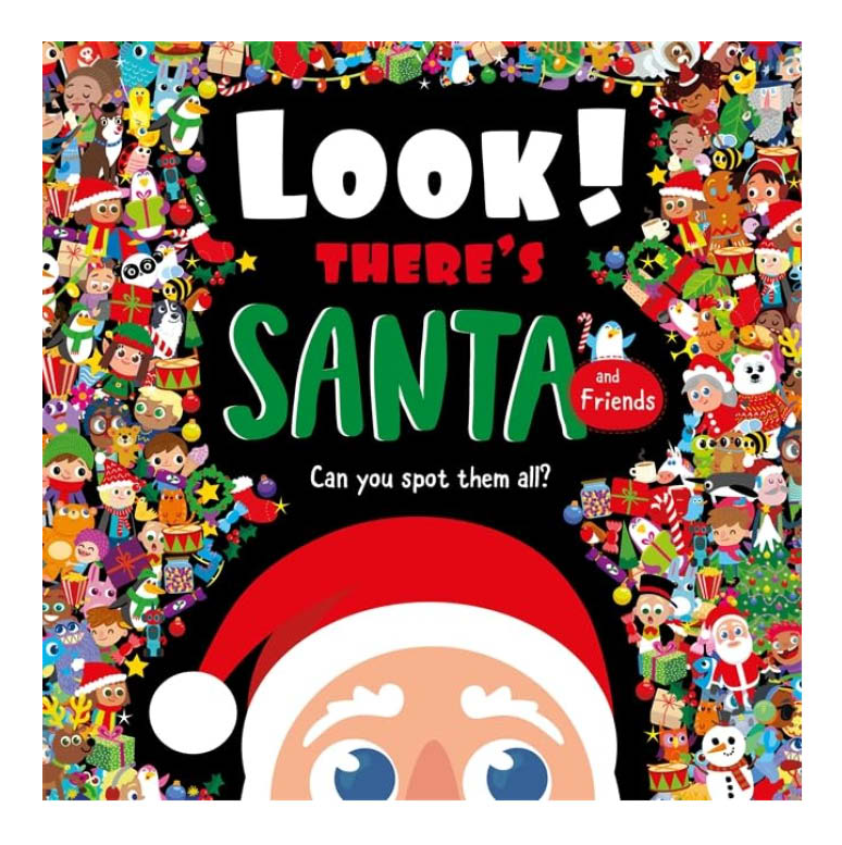 Look! There's Santa
