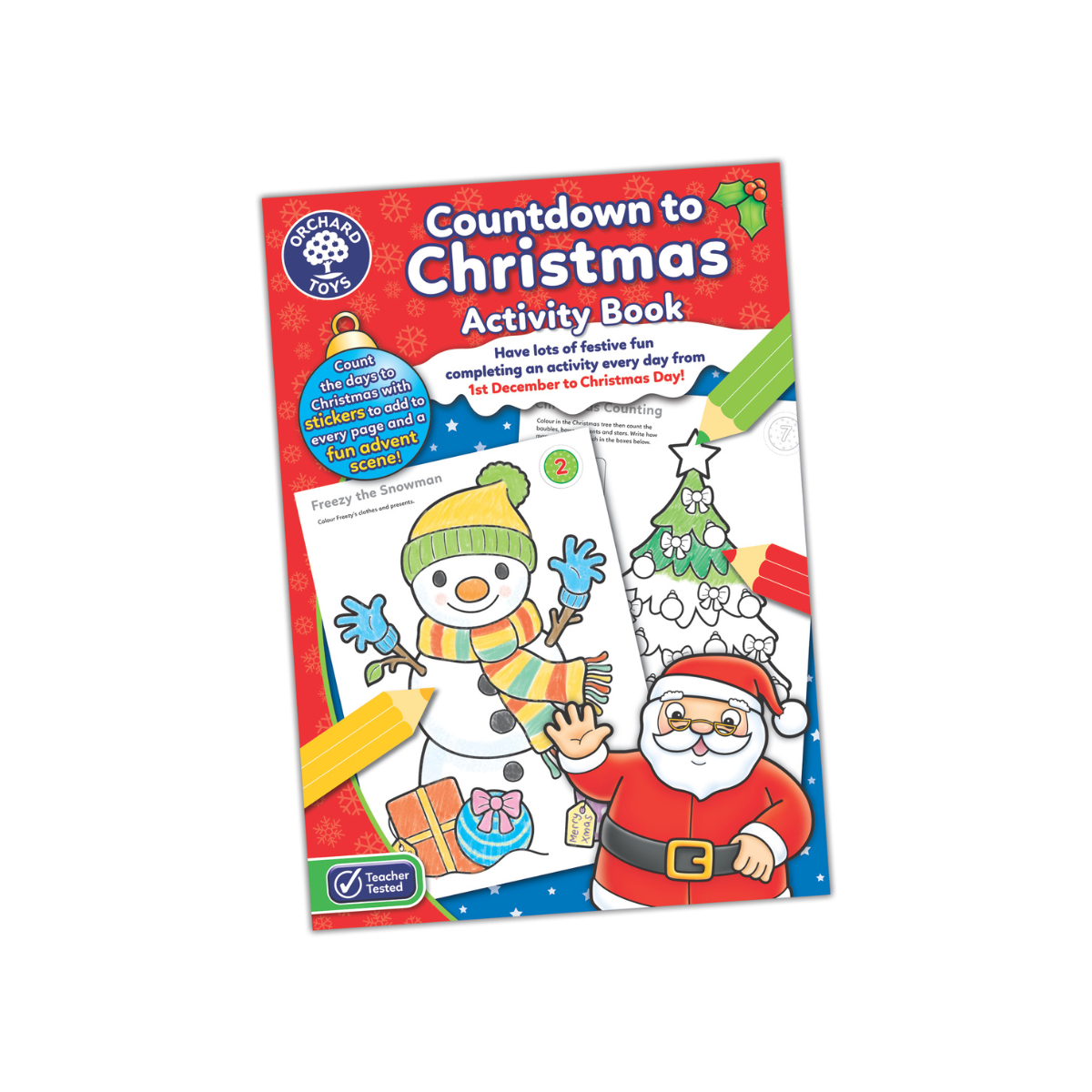 Countdown to Christmas - Colouring Activity Book