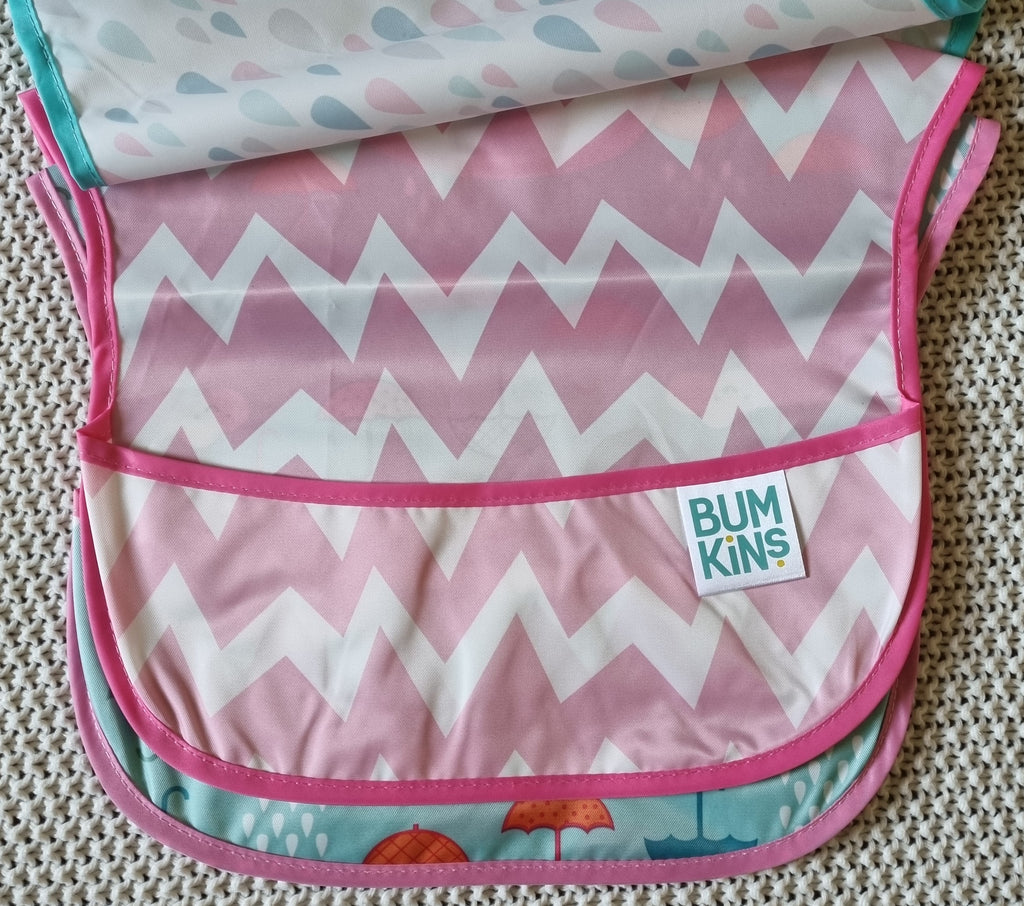 Raindrops Bumkins Superbib (3 pack)