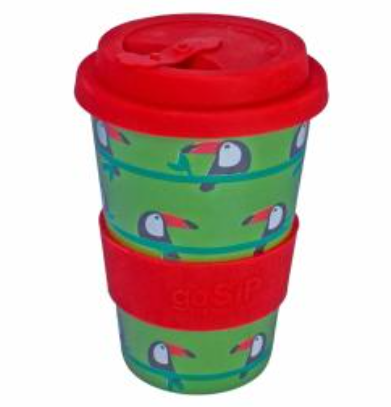 Toucans GoSip Rice Husk Travel Cup