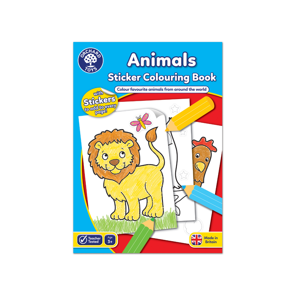 Animals - Colouring Activity Book