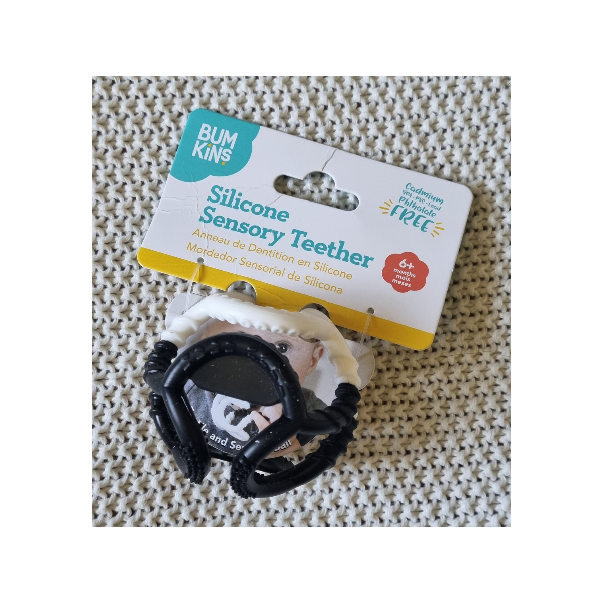 Bumkins Silicone Sensory Teether