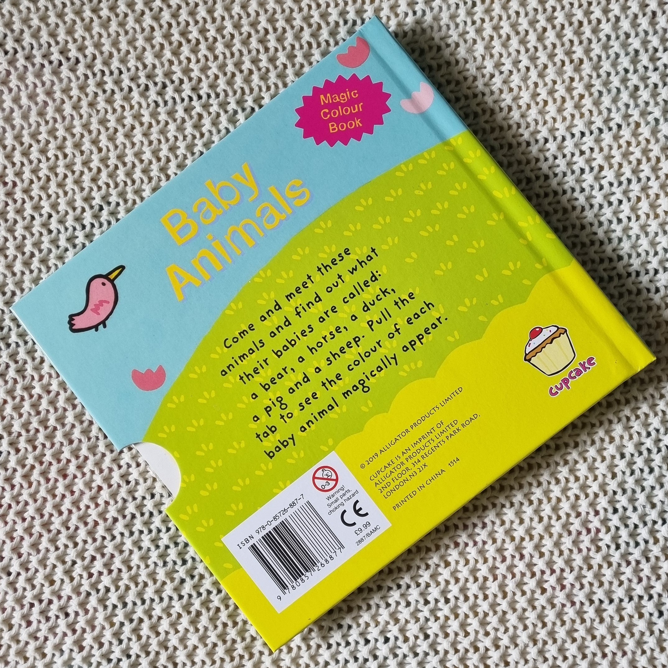Baby Animals - Magic Colour Book