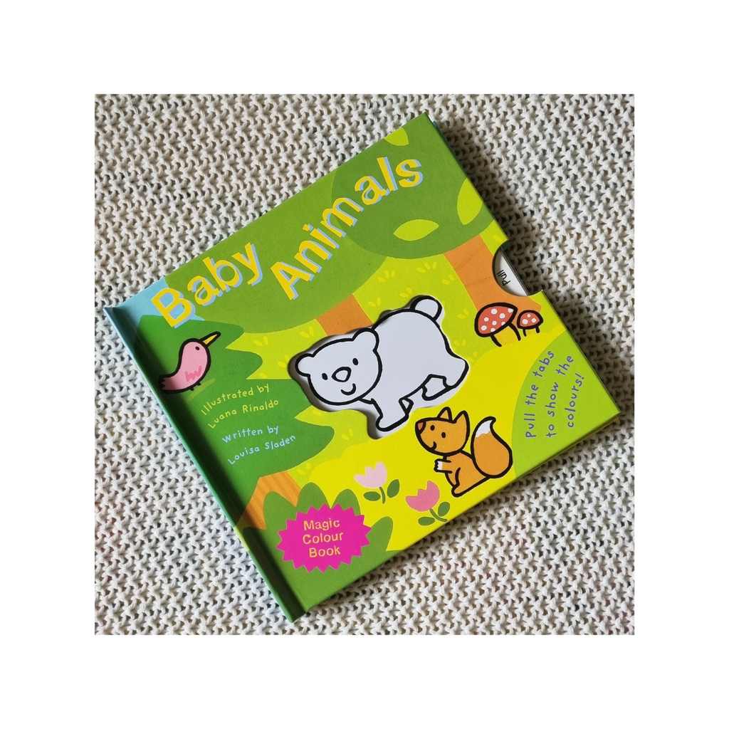Baby Animals - Magic Colour Book