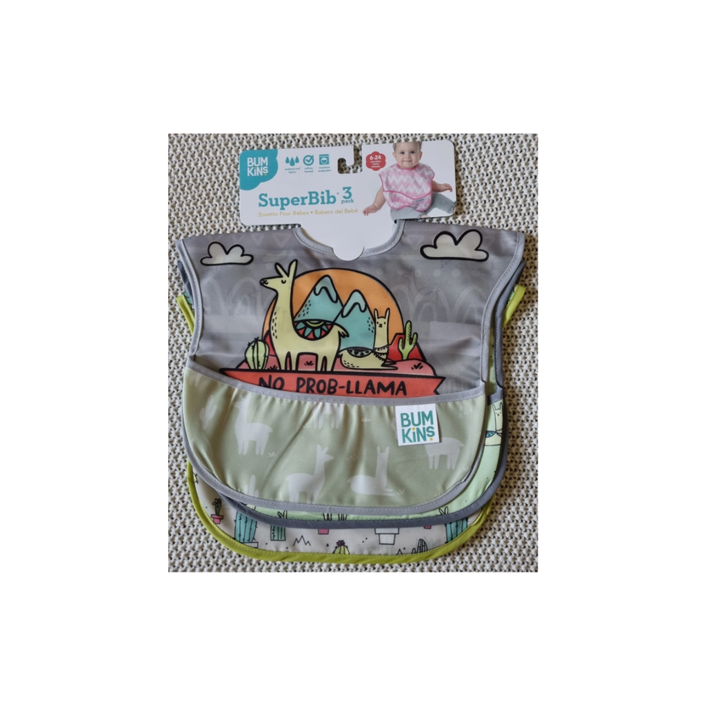 Llama Bumkins Superbib (3 pack)