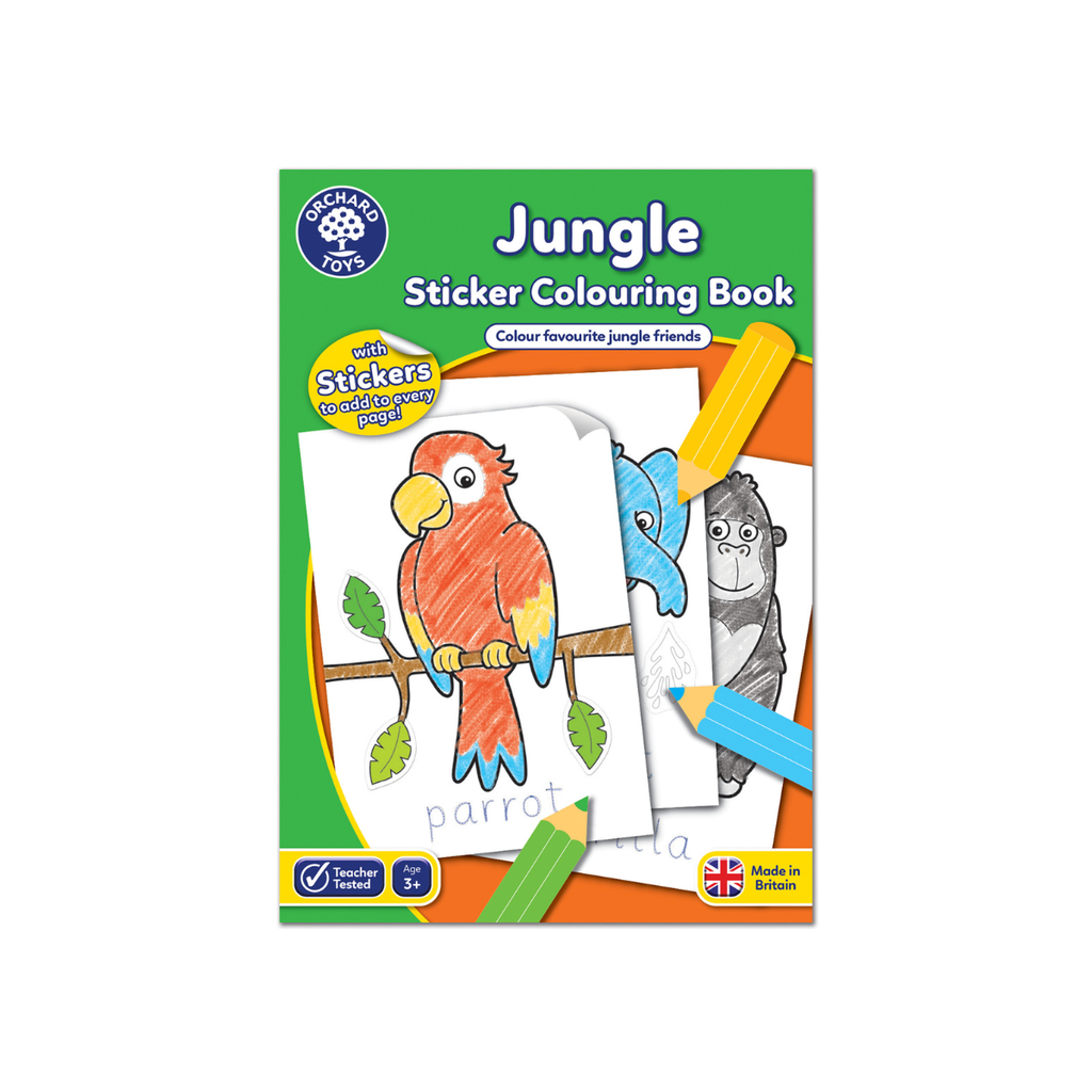 Jungle - Colouring Activity Book