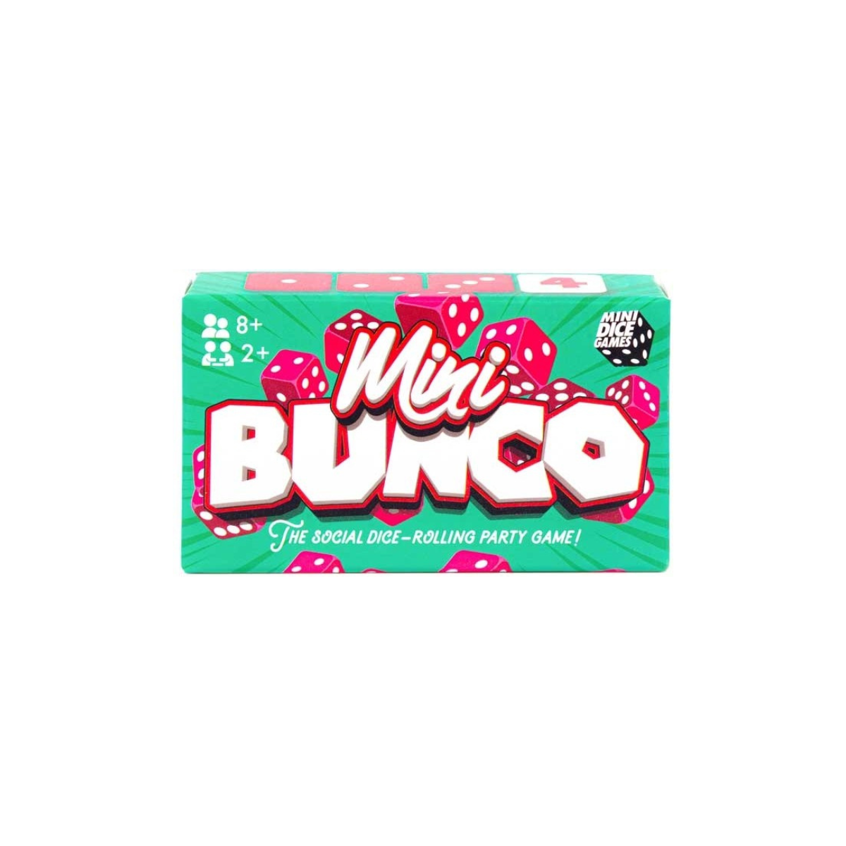 Mini Bunco Mini Dice Game by Professor Puzzle — compact social dice party game in mini box, 2–4+ players, ages 8+