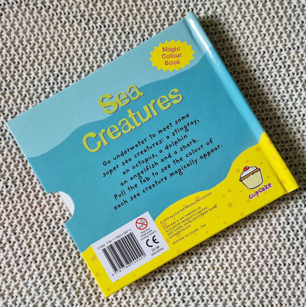 Sea Creatures - Magic Colour Book