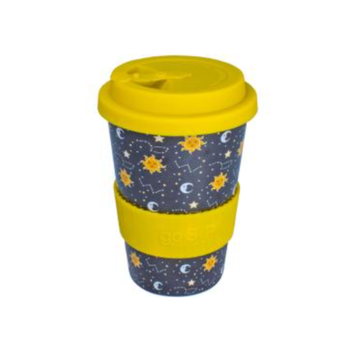 Sun Moon Stars GoSip Rice Husk Travel Cup