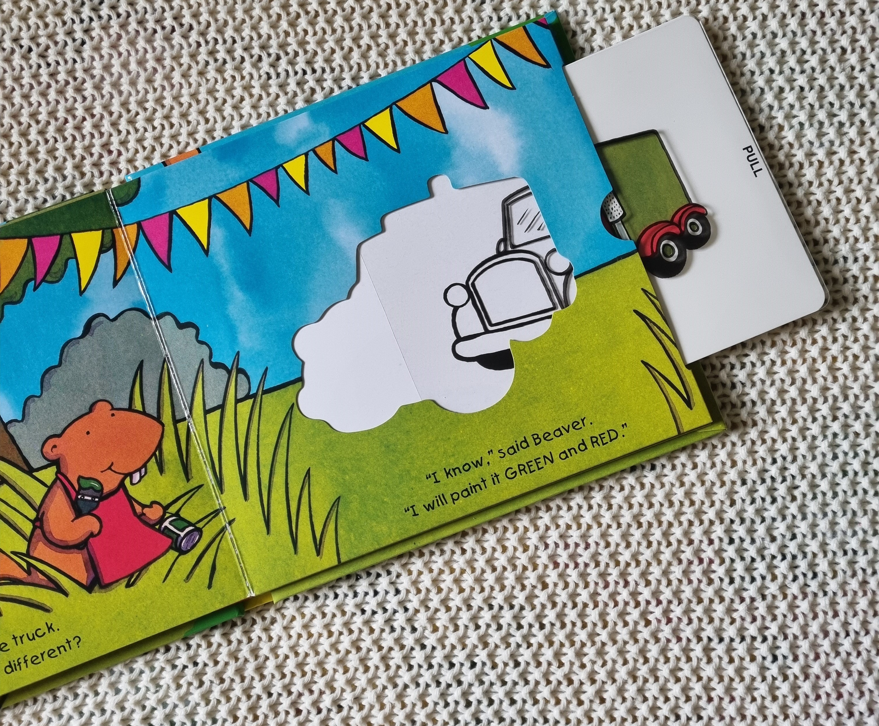 Terrific Trucks - Magic Colour Book